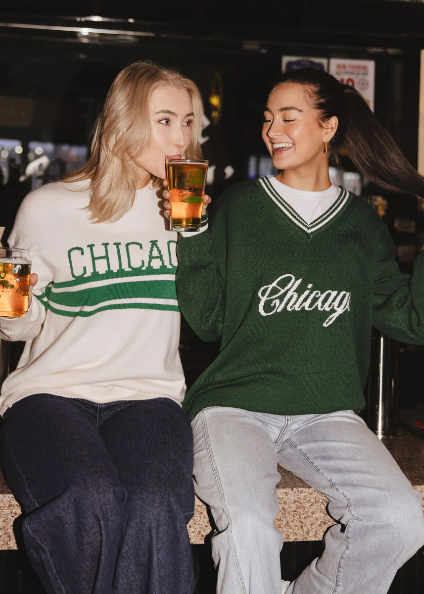Chicago Stripe Stack Oversized Sweater - Image 8