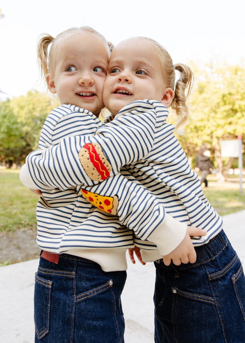 Chicago Striped Patch Sweatshirt - Image 6
