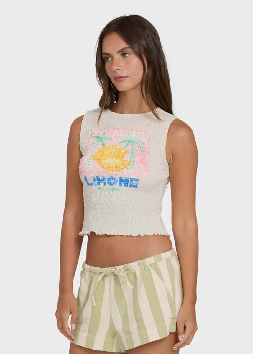 Club Beach Tank - White Cap - Image 2