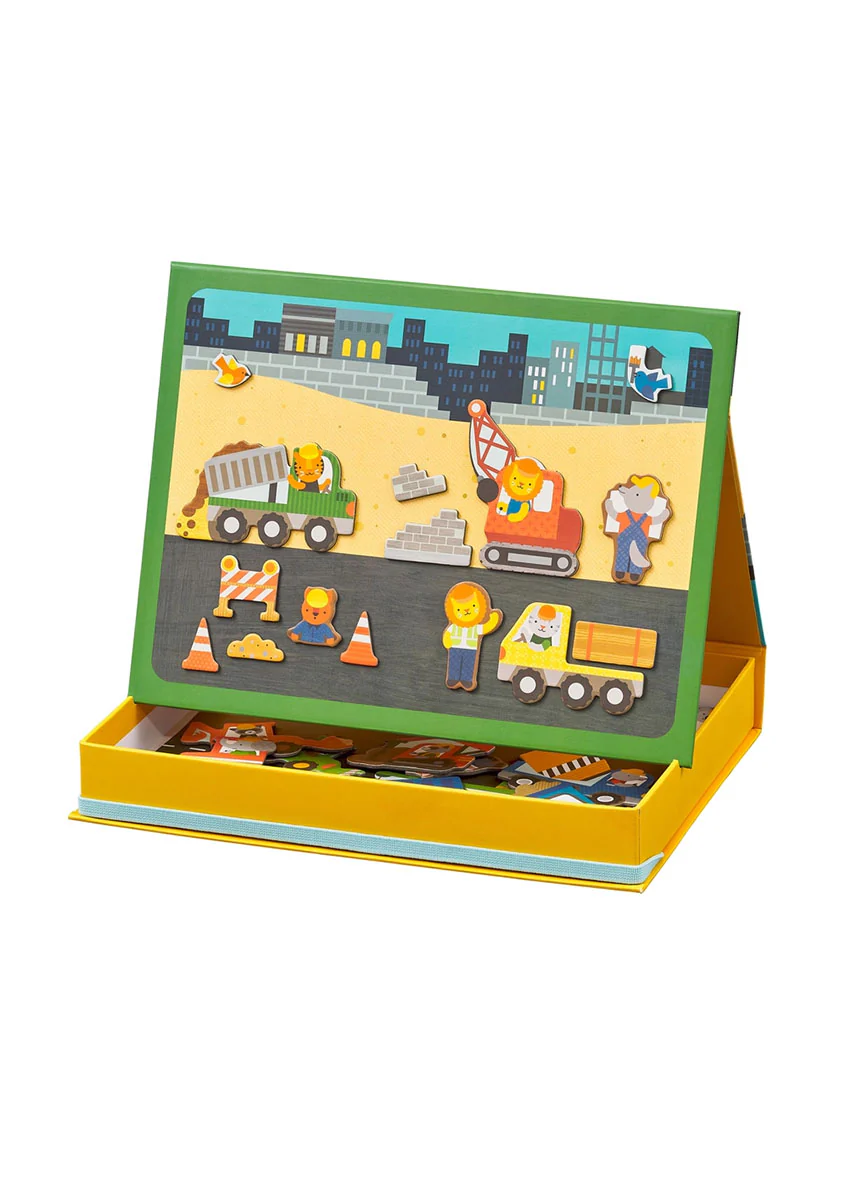 Construction Site Magnetic Play Set - Image 2
