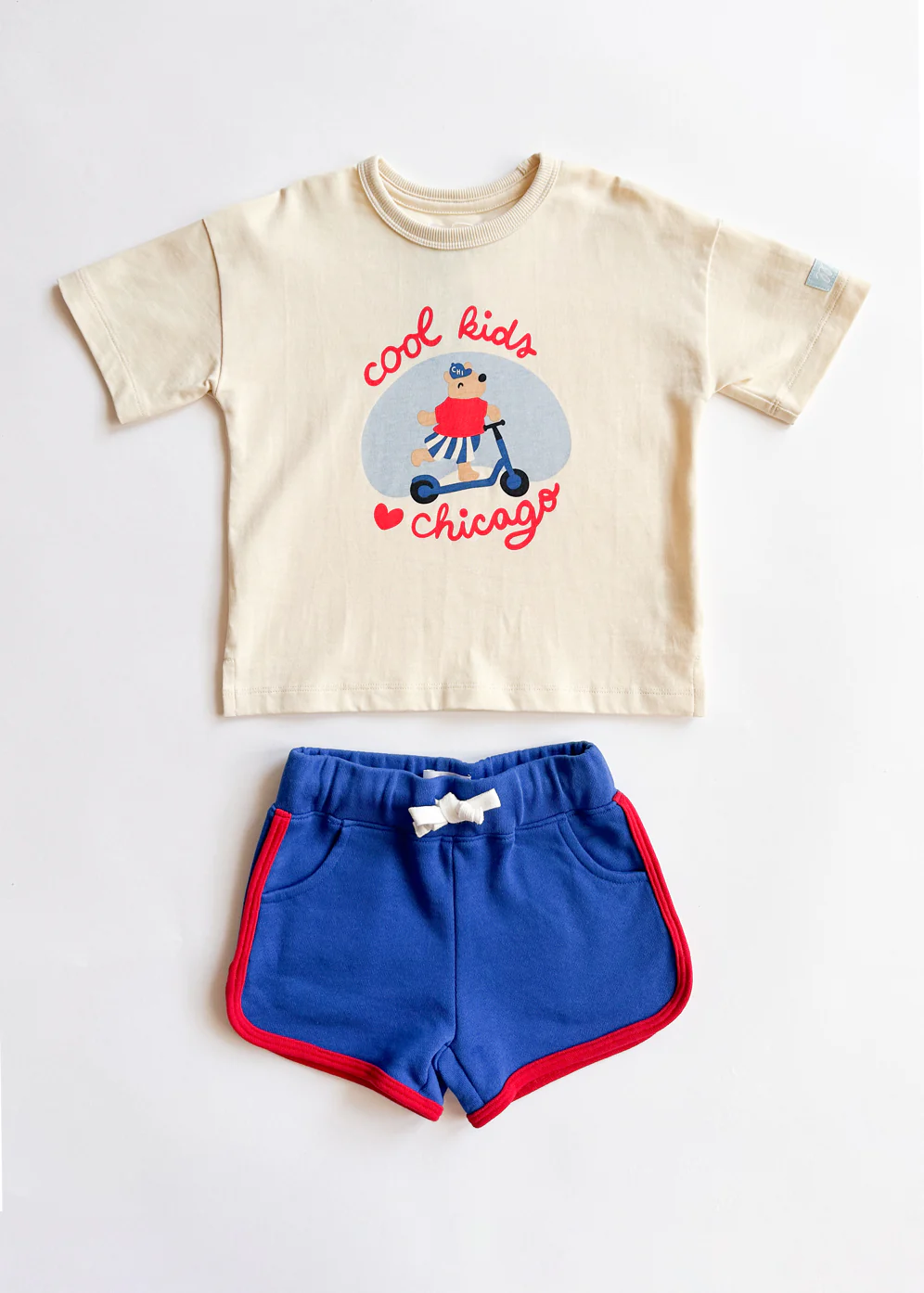Cool Kids Love Chicago Oversized Tee & Short Set - Image 6