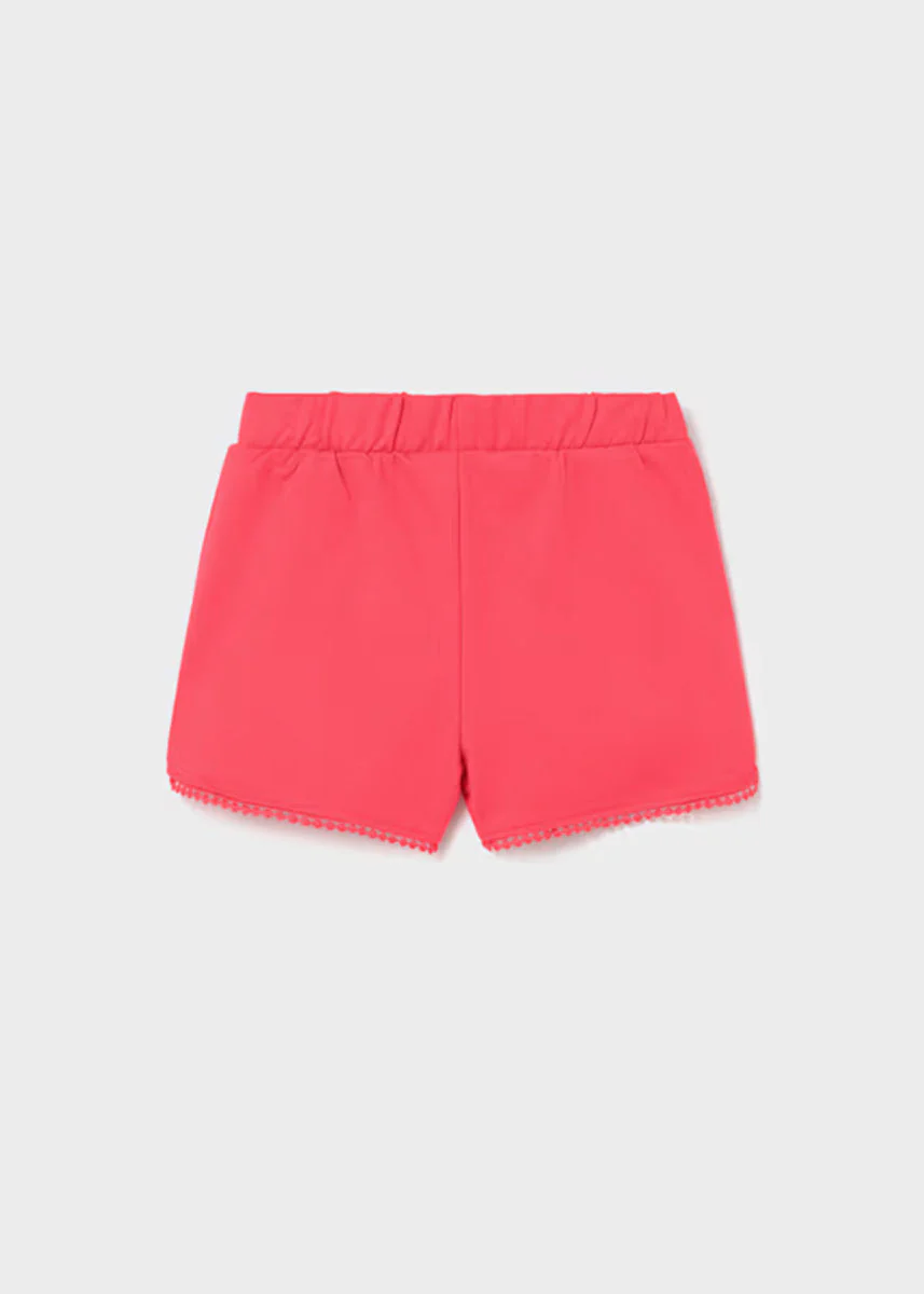 Cora Chenille Shorts - Hibiscus - Image 2
