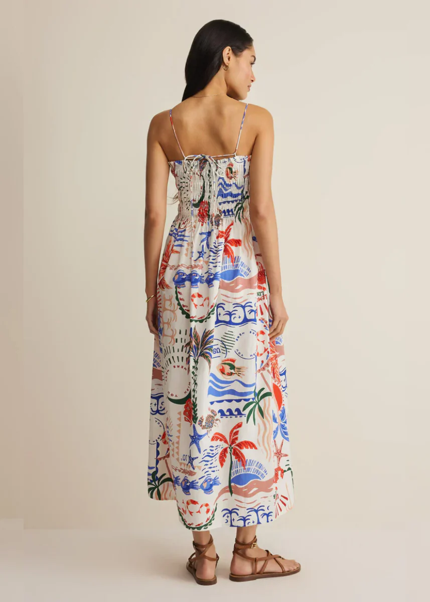 Cornelia Getaway Midi Dress - Multi - Image 2