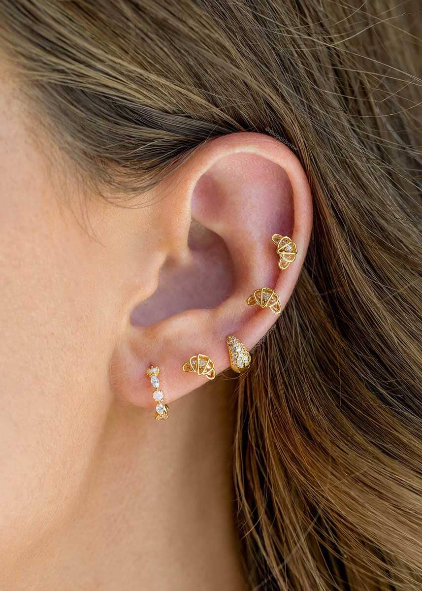 Croissant Studs - Image 2