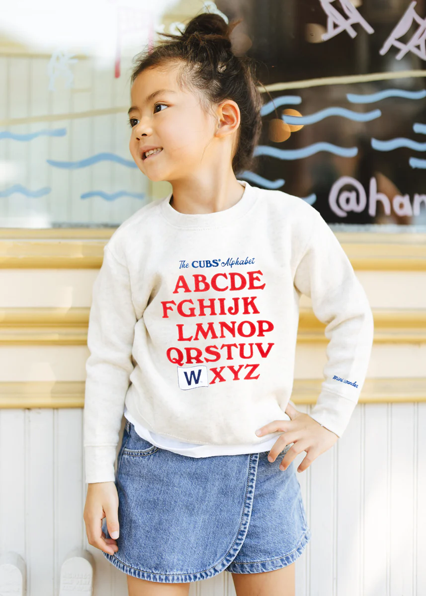 Cubs Alphabet Sweatshirt - Image 3