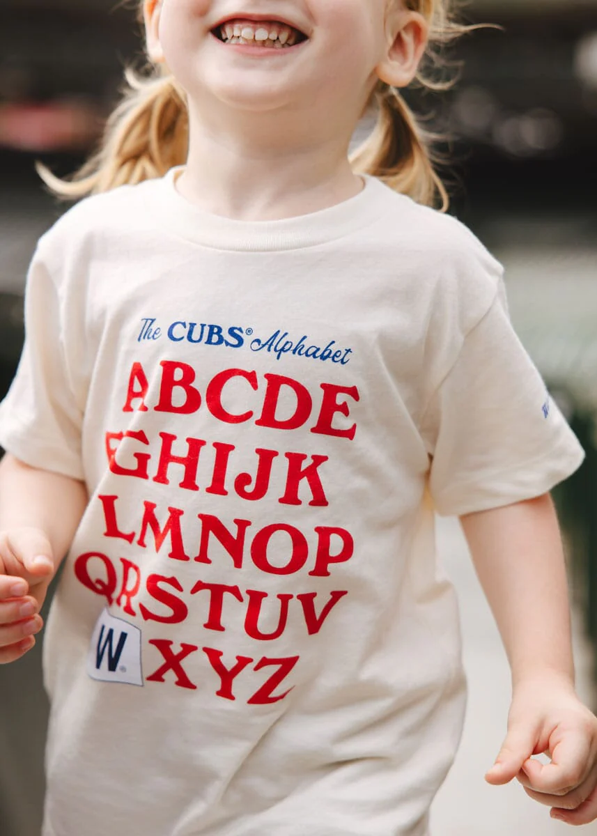 Cubs Alphabet Toddler Tee - Image 3