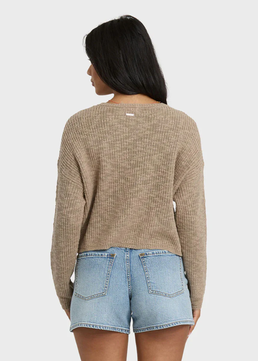 Daze Time Sweater - Oatmeal - Image 3