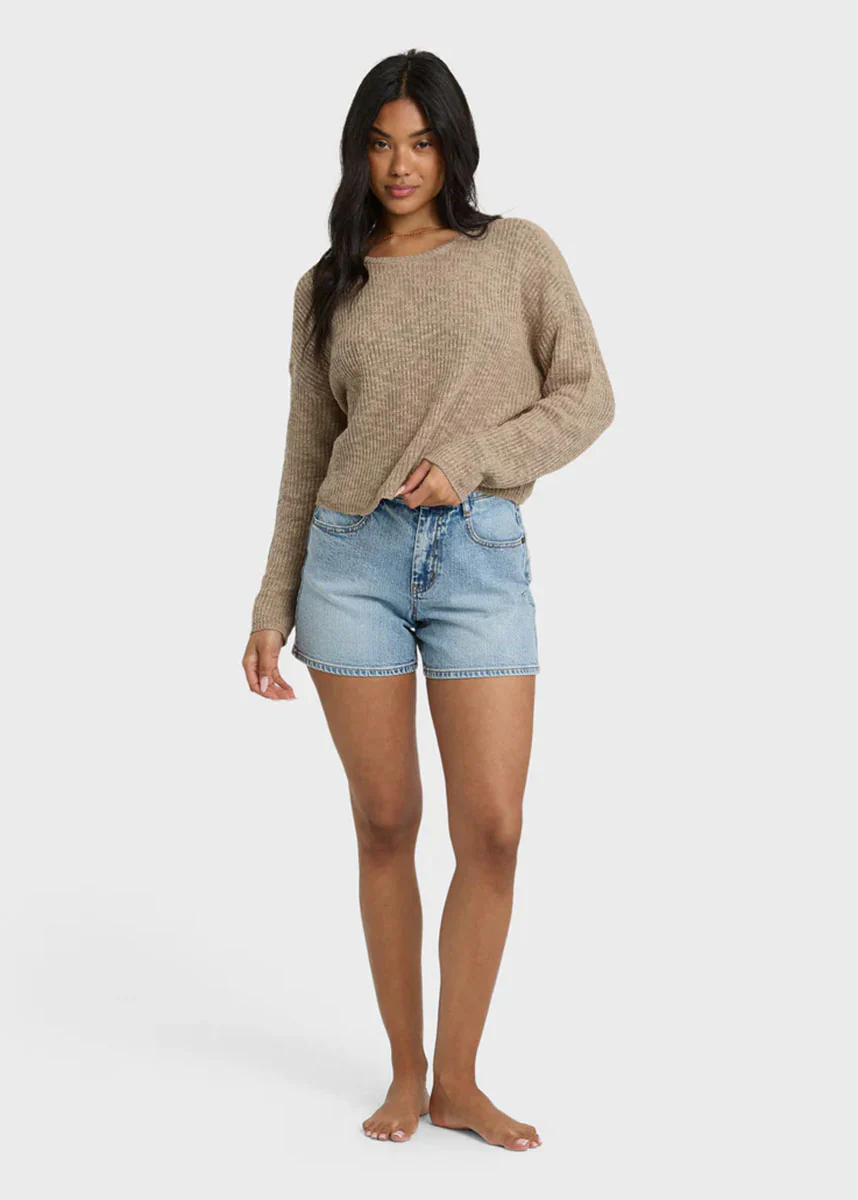 Daze Time Sweater - Oatmeal - Image 4