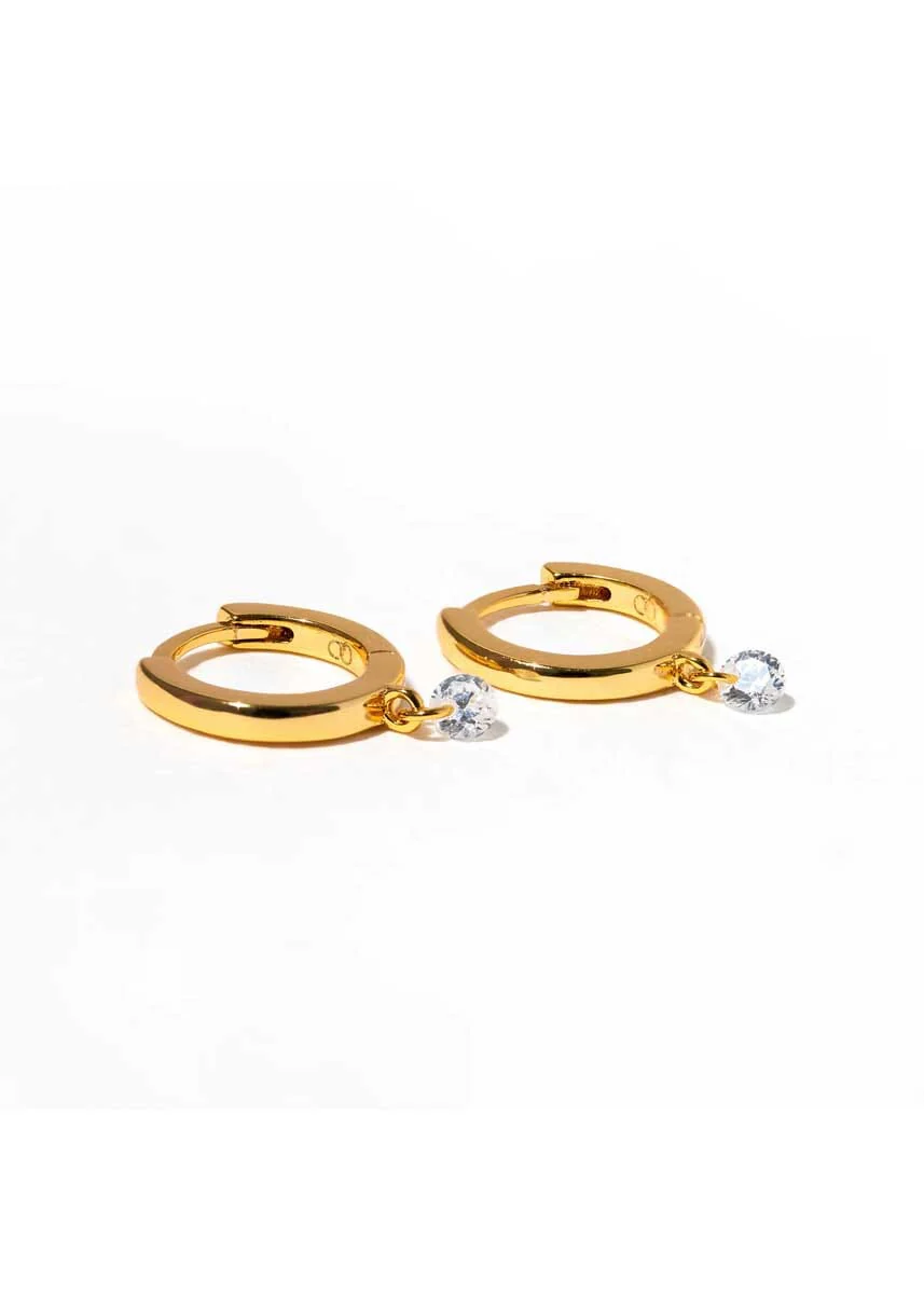 Dew You Hoops - Gold - Image 3