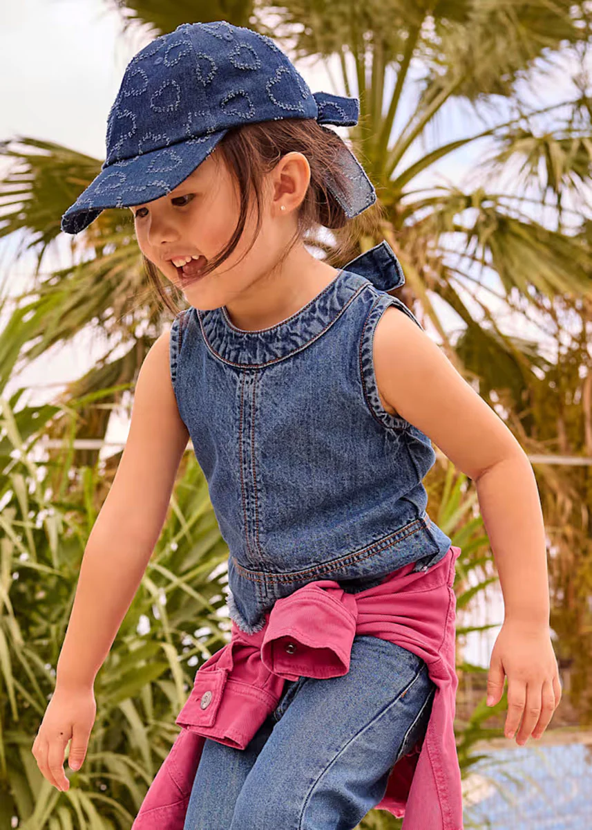 Ellie Denim Top - Dark - Image 4