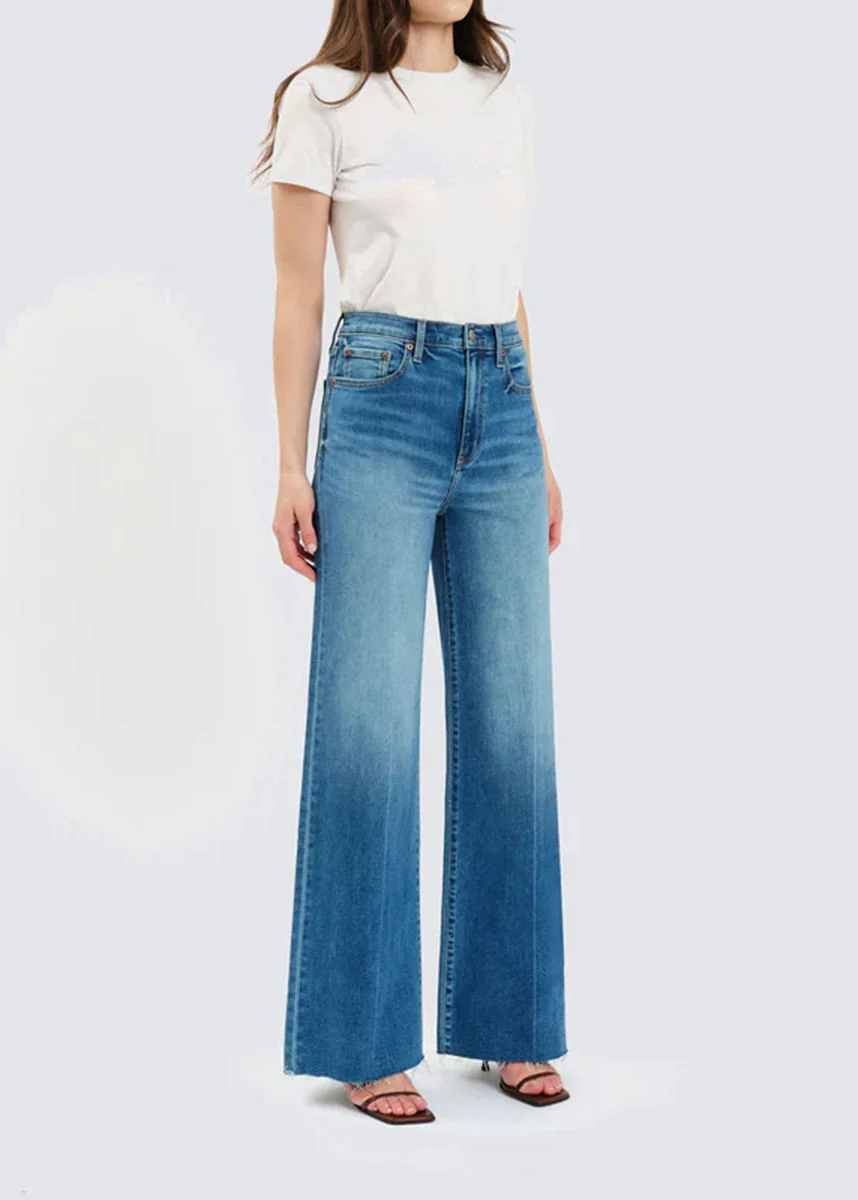 Far Out High-Rise Wide Leg - New Indigo - Image 2