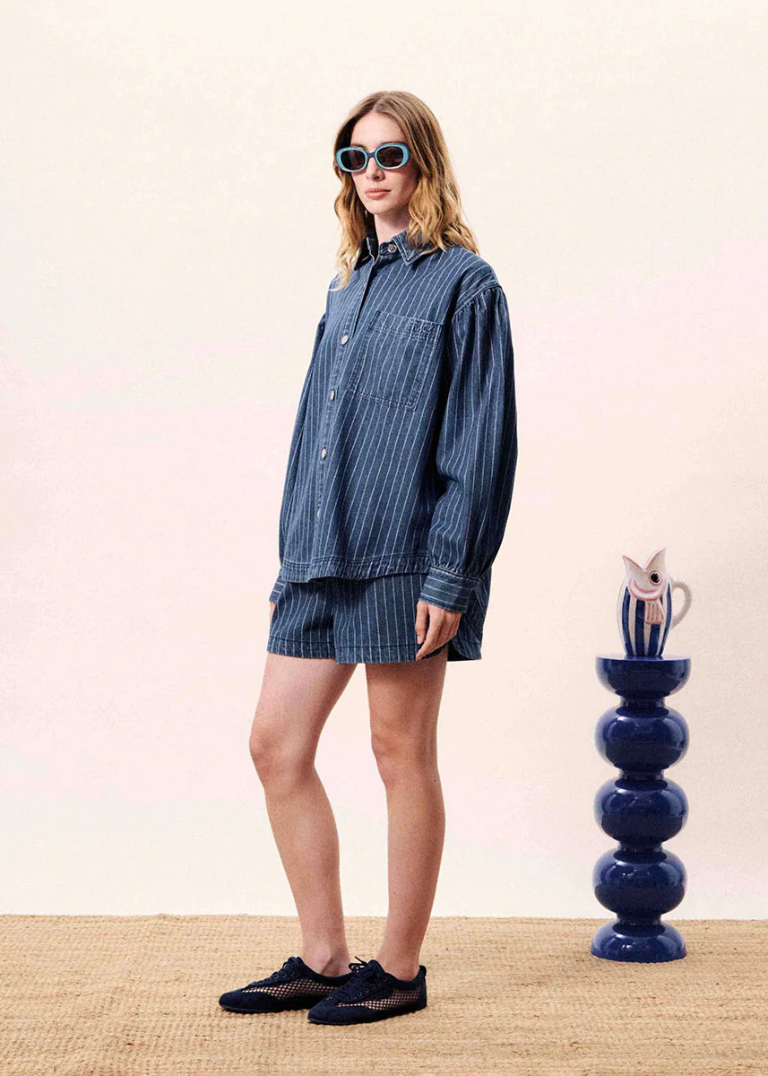 Chicamia Short - Bleu Jean - Image 3