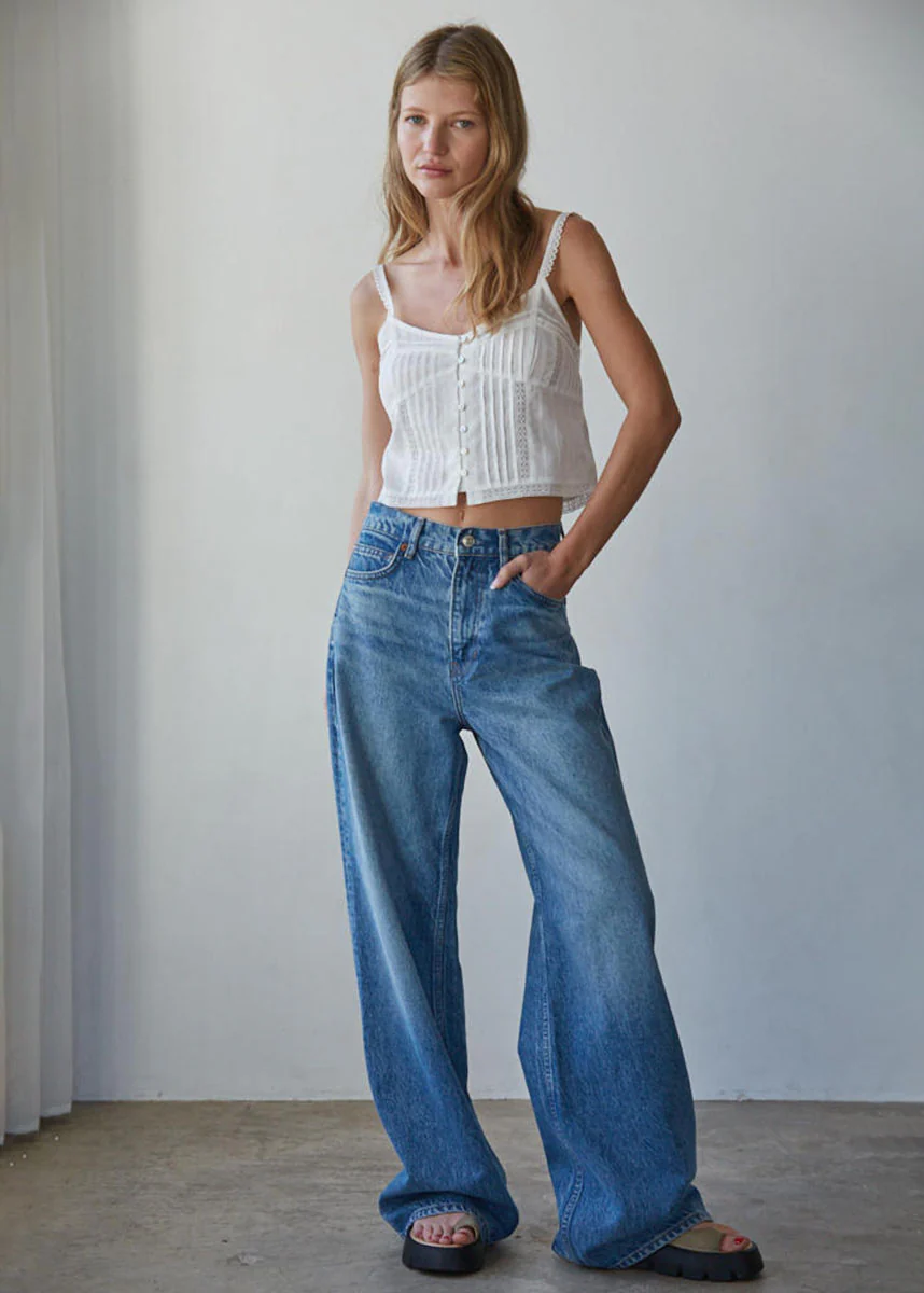Finneas Button-Down Top - White - Image 3