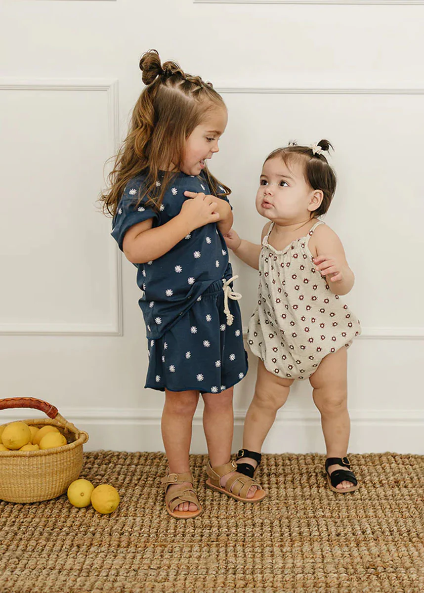 Floral Tank Bubble Romper - Image 4