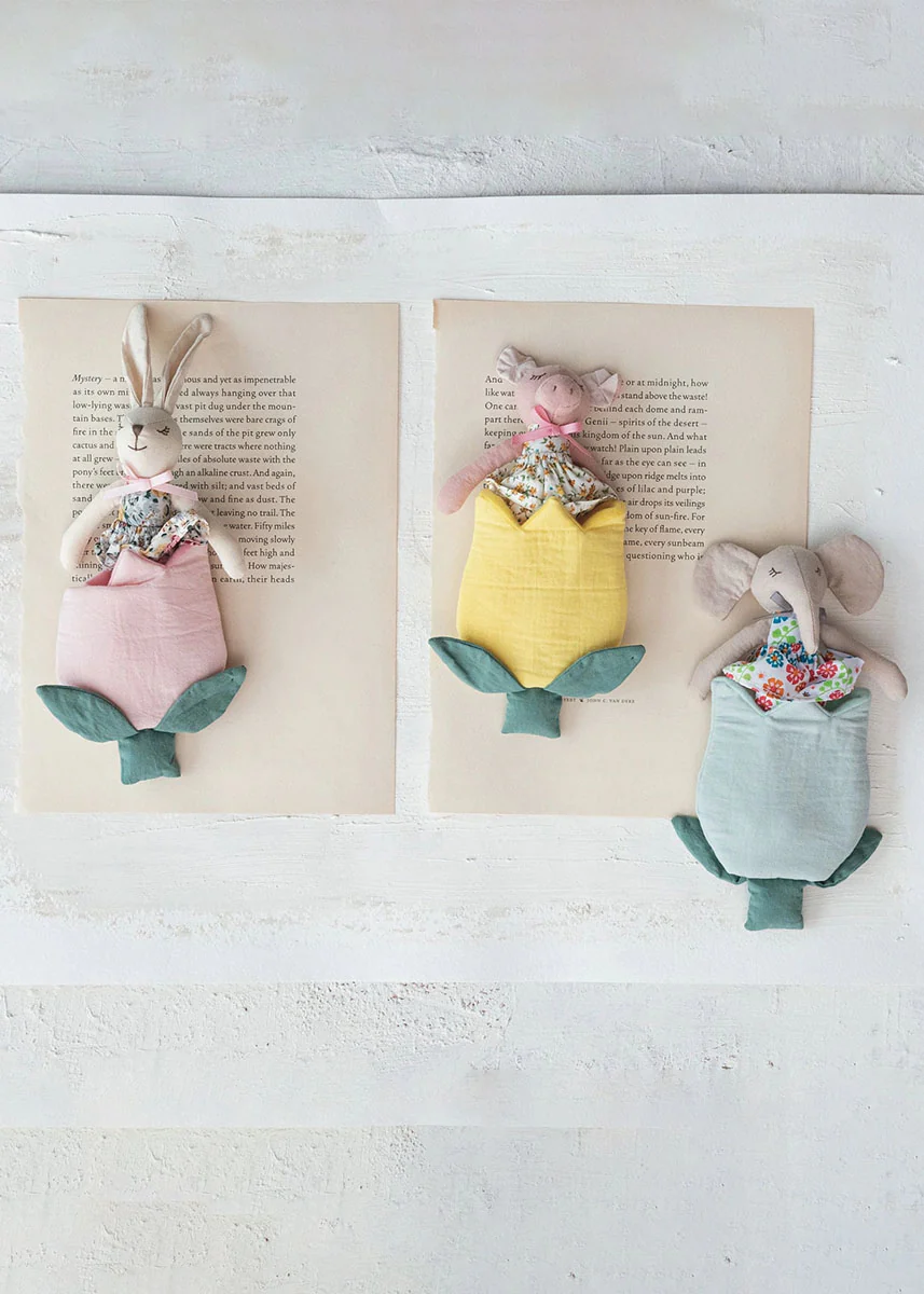Flower Friends Plushie - Elephant - Image 3