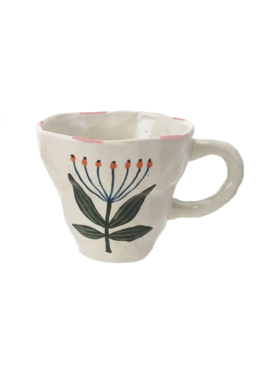 Flower Painted Mug - Image 5