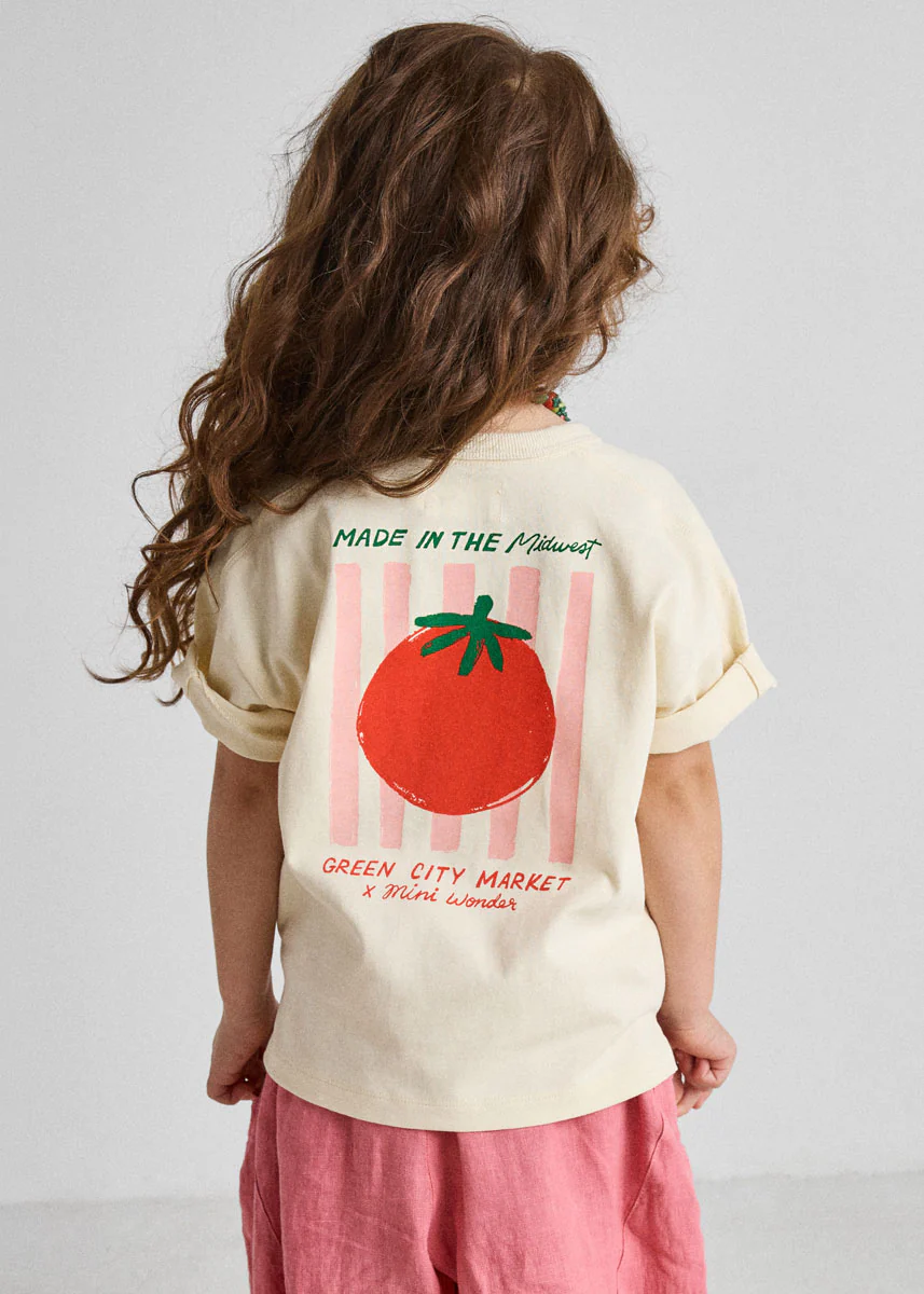 Fresh & Local Green City Market Oversized Tee - Image 3