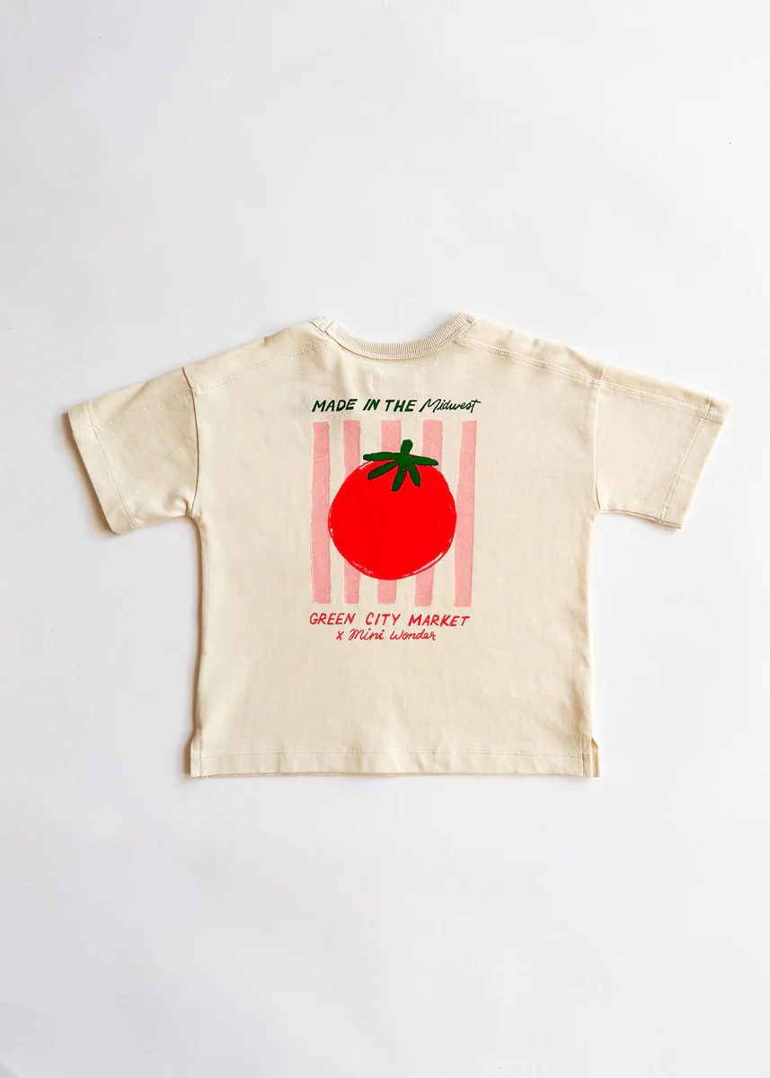 Fresh & Local Green City Market Oversized Tee - Image 6
