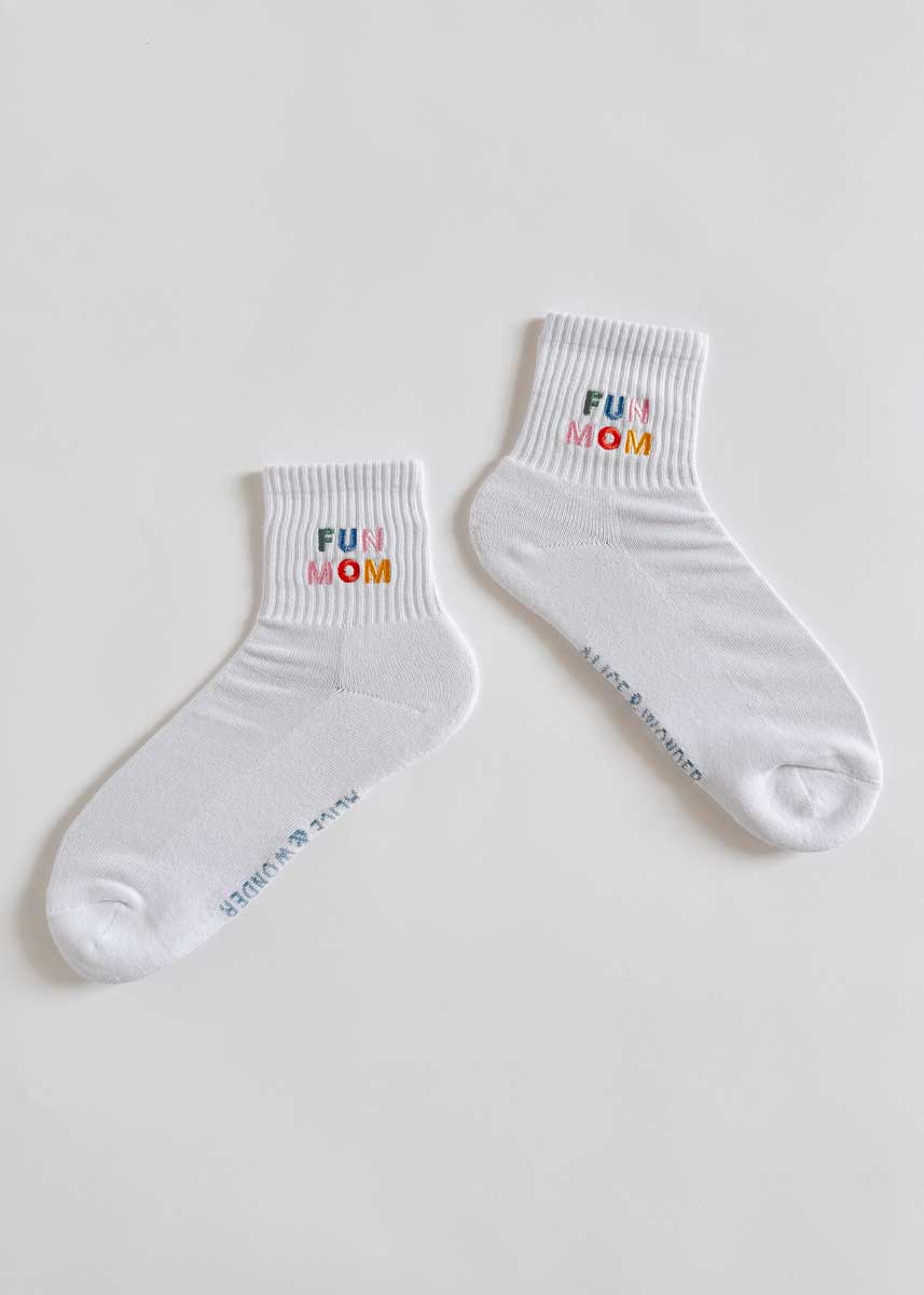 Fun Mom Mini Crew Sock - Image 2