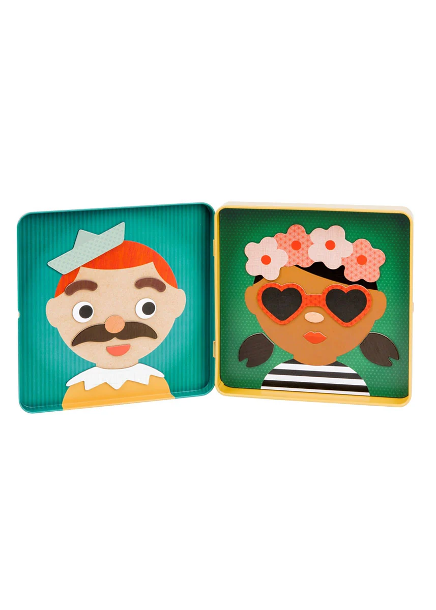 Funny Faces Magnetic Play Set - Image 3