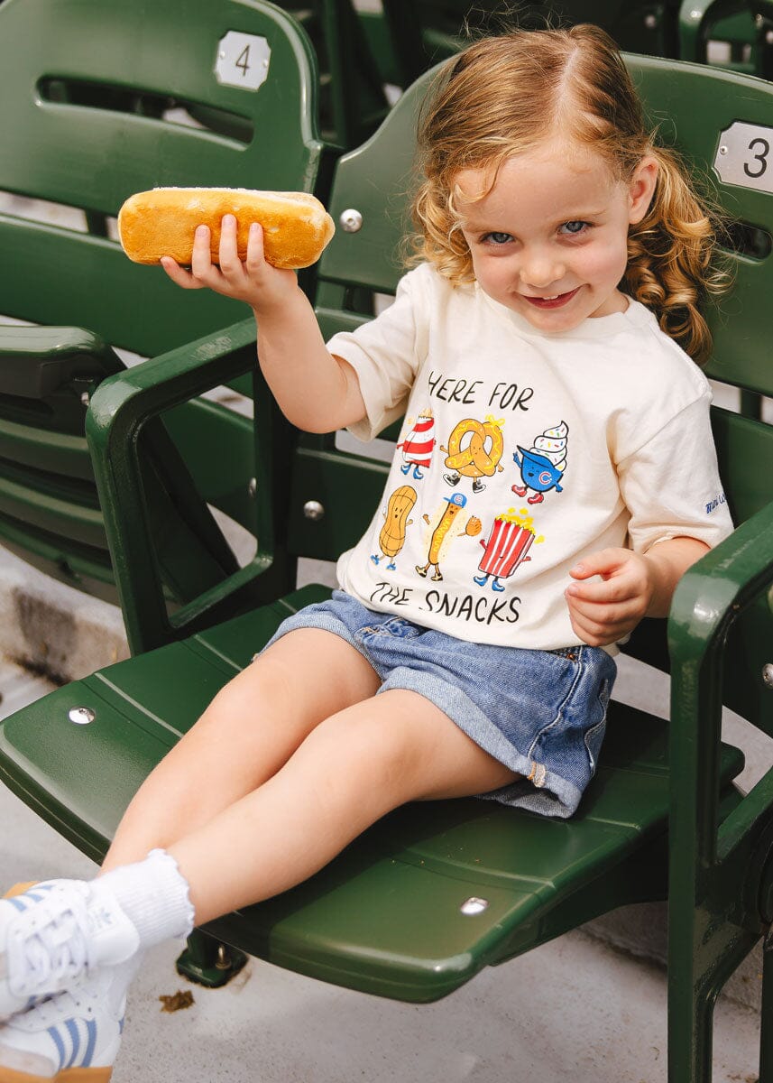 Here For The Snacks Toddler Tee - Image 3