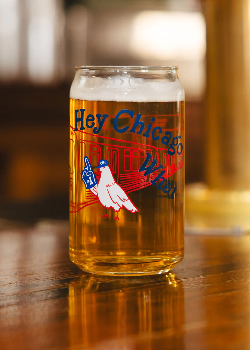 Hey Chicago Can Glass - Image 2
