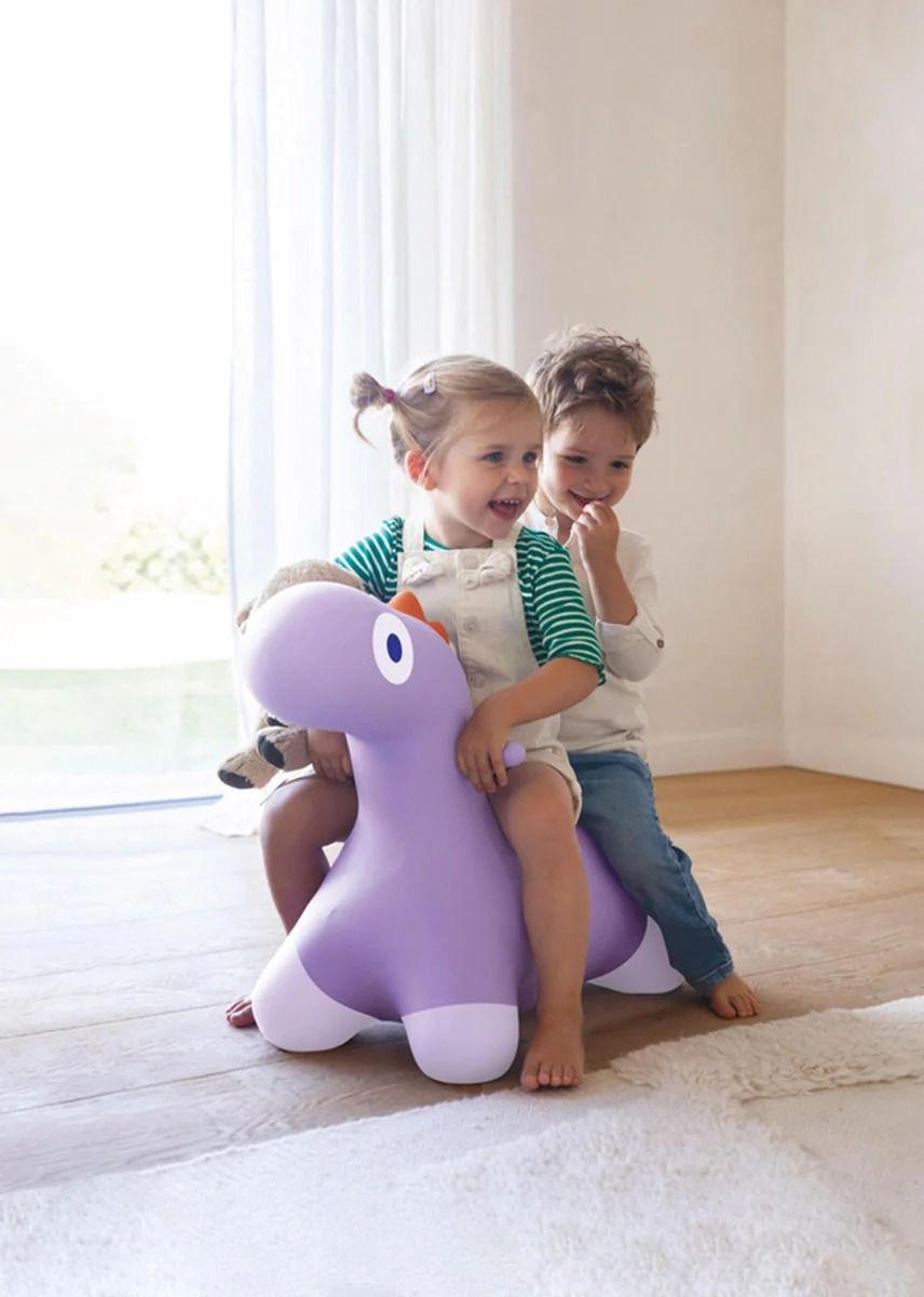 Hoppi Dino Bouncer - Lavender - Image 3