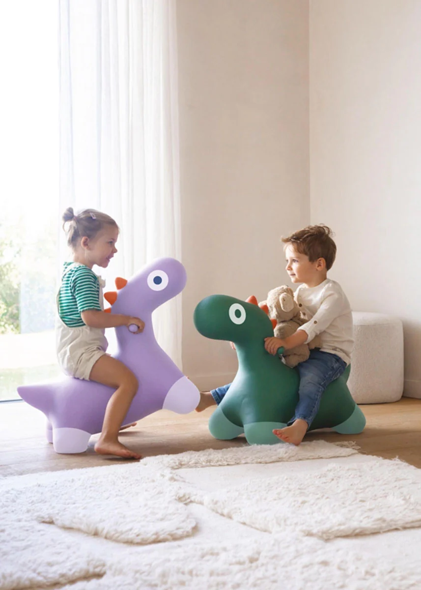 Hoppi Dino Bouncer - Lavender - Image 4