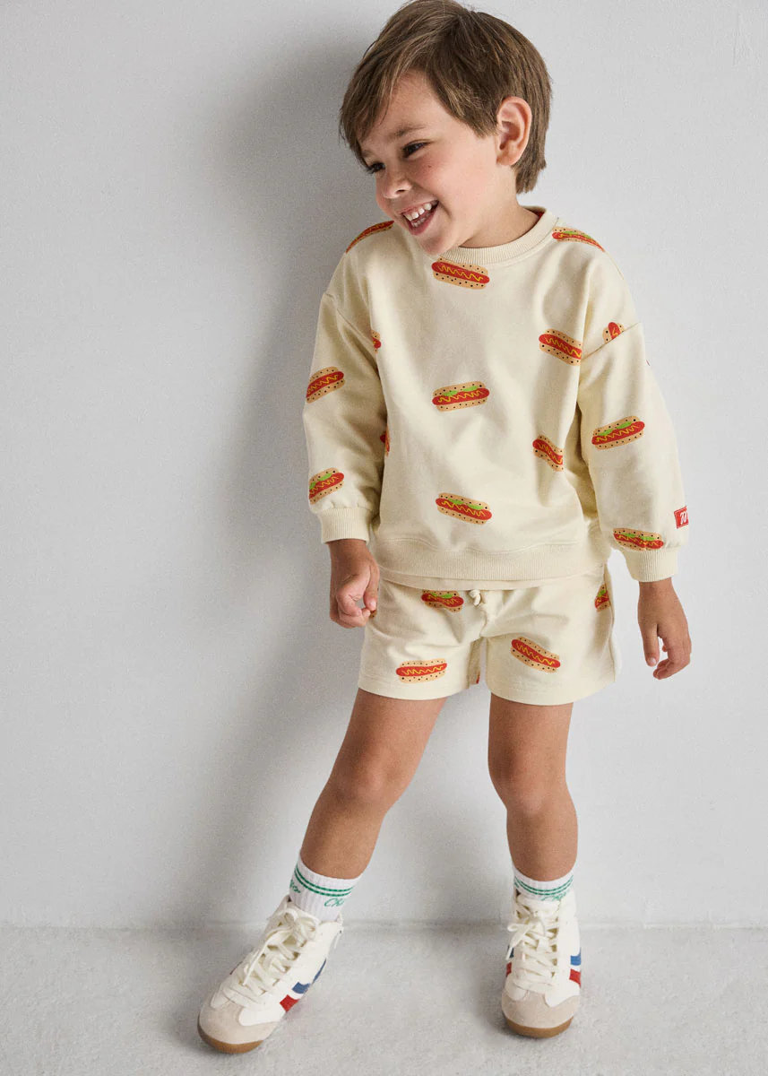 Pre-Order: Hot Dog Oversized Sweatshirt - Image 3