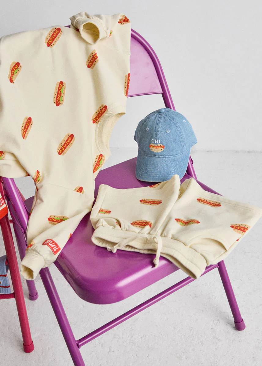 Pre-Order: Hot Dog Oversized Sweatshirt - Image 4
