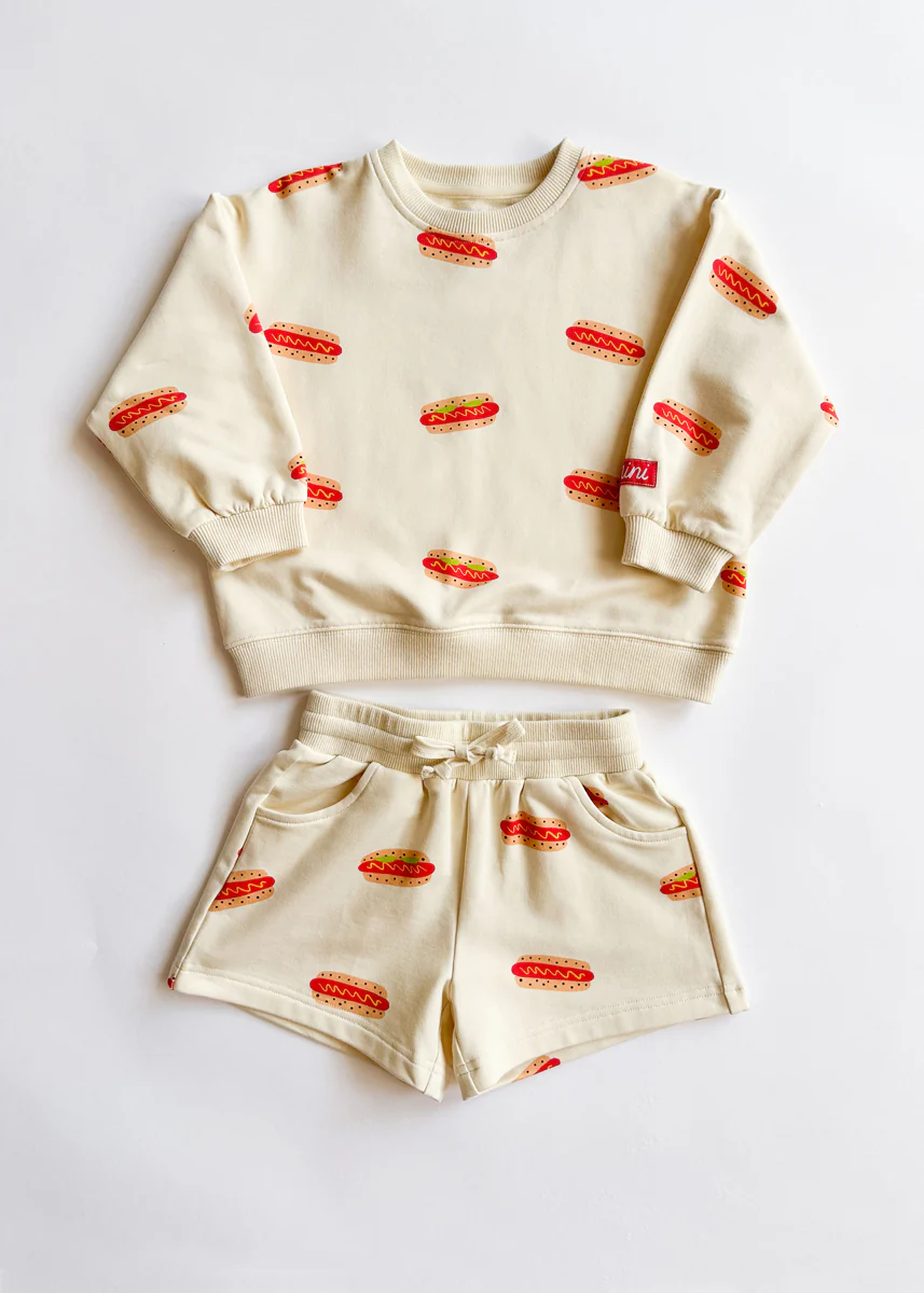 Pre-Order: Hot Dog Oversized Sweatshirt - Image 5