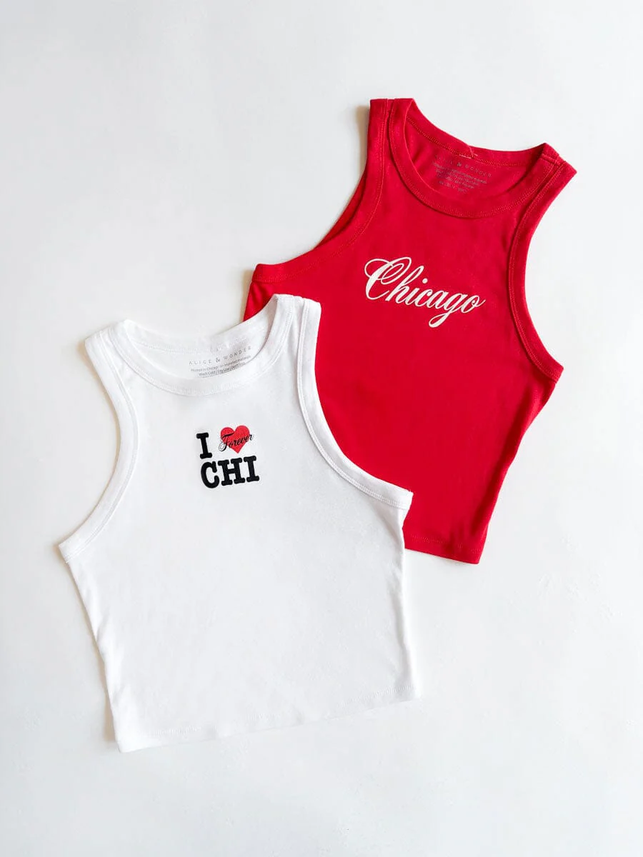 I <3 Chi Racer Tank - Image 10