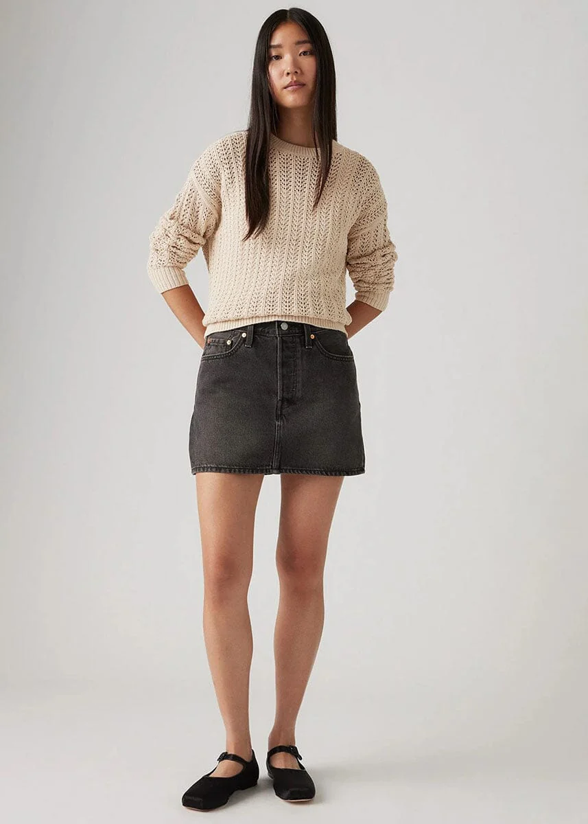 Icon Jean Skirt - Dark Mirror - Image 4