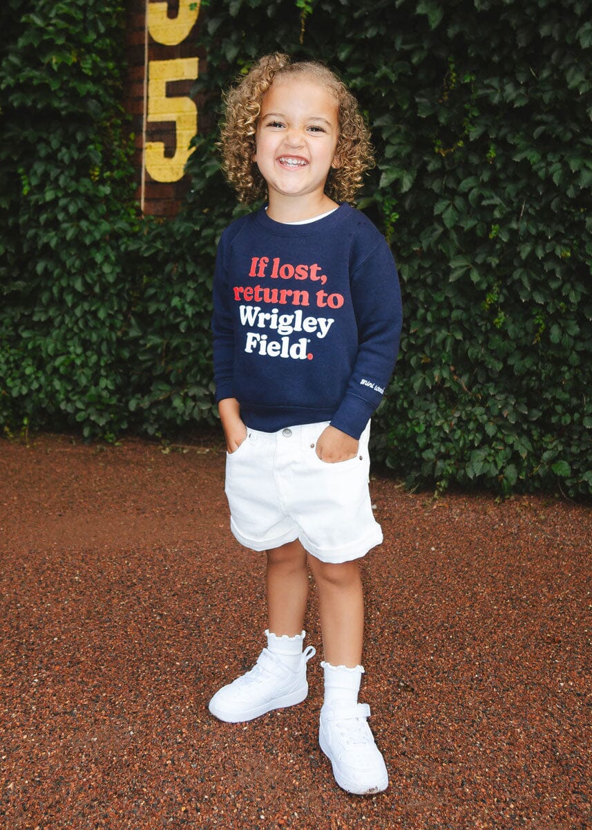 If Lost, Return To Wrigley Toddler Sweatshirt - Image 3