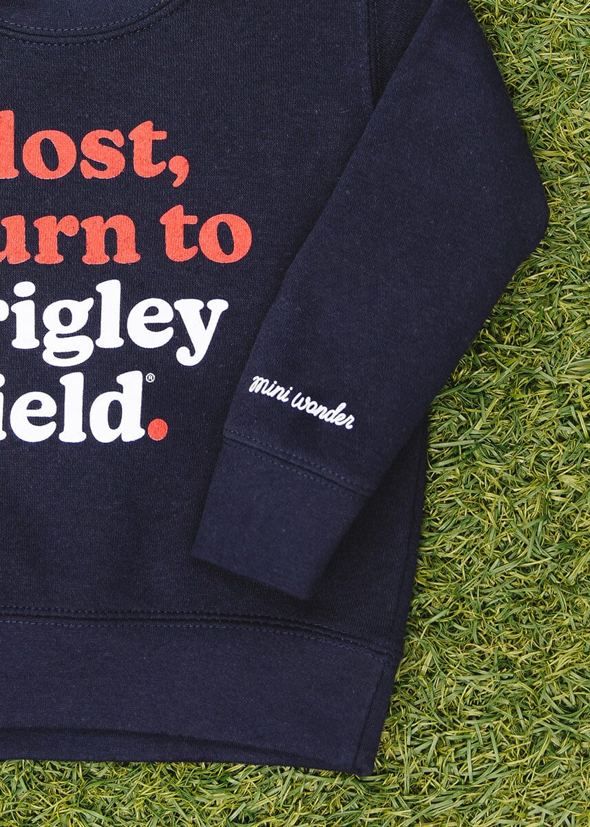 If Lost, Return To Wrigley Toddler Sweatshirt - Image 7