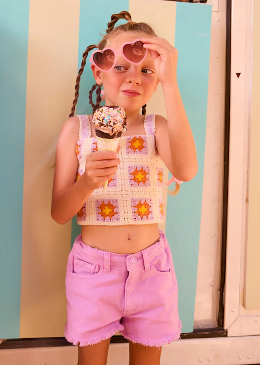 Imogene Shorts - Lilac - Image 2