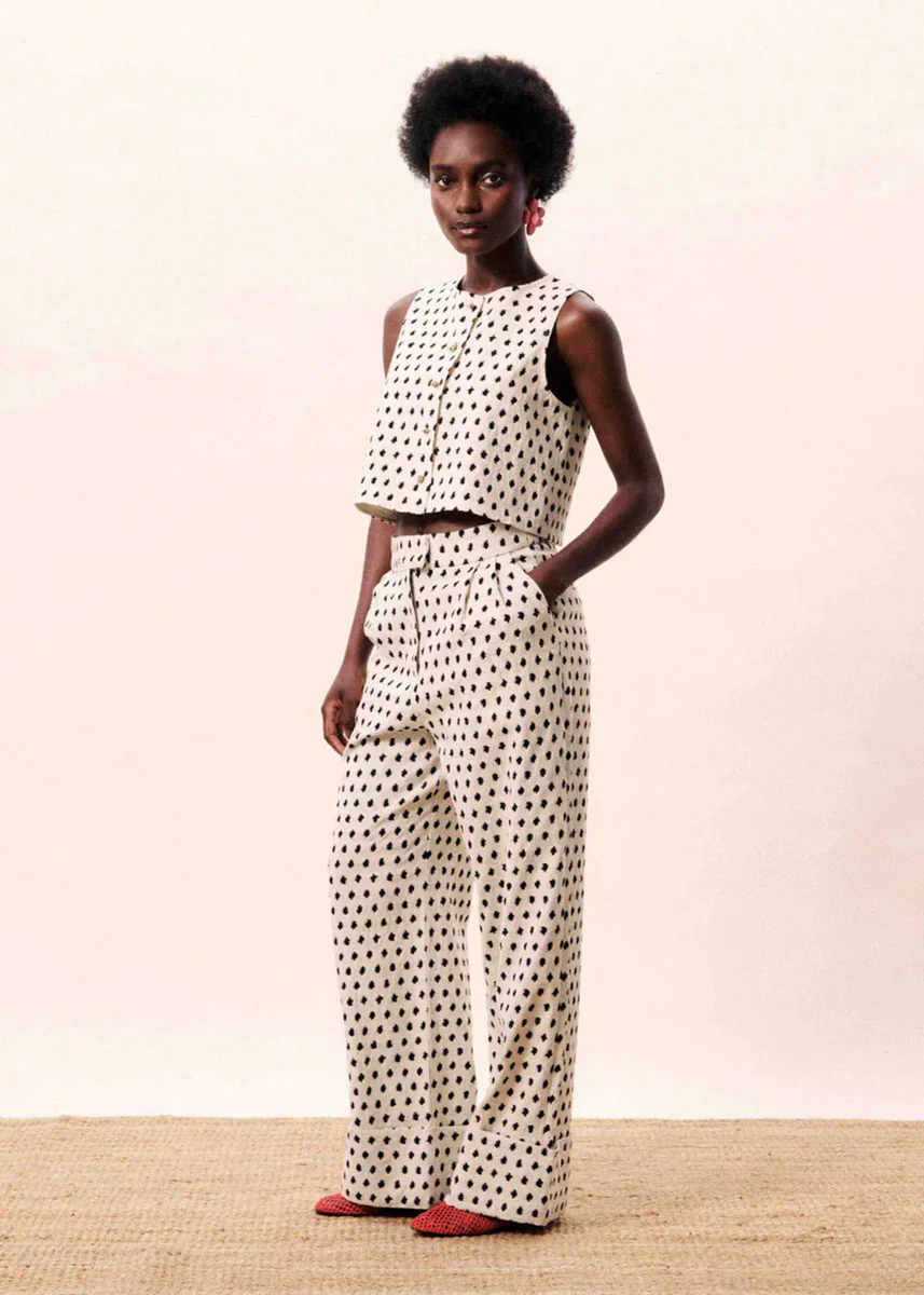Isolde Pant - Creme - Image 2
