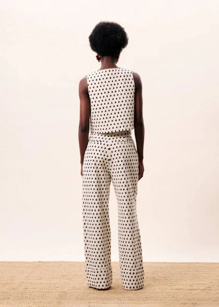 Isolde Pant - Creme - Image 3