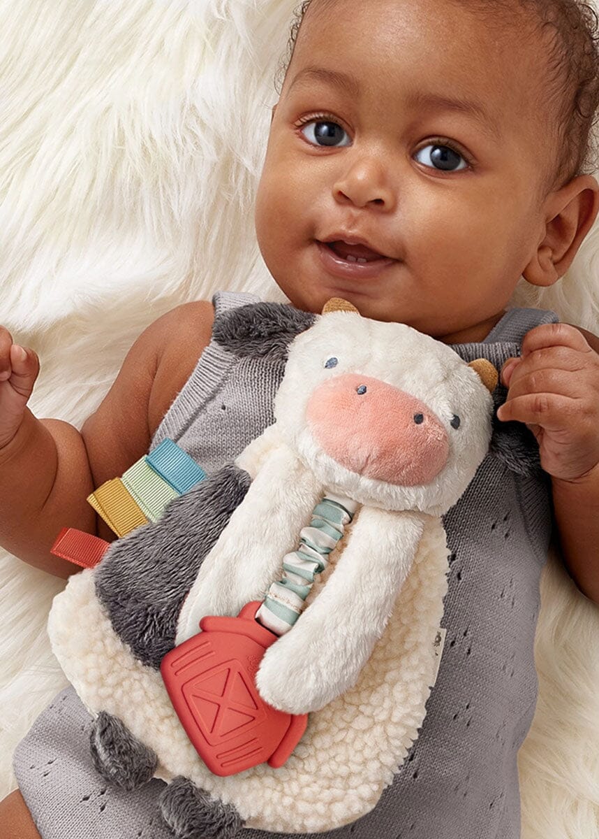 Itzy Friends Lovey™ Plush - Cow - Image 2