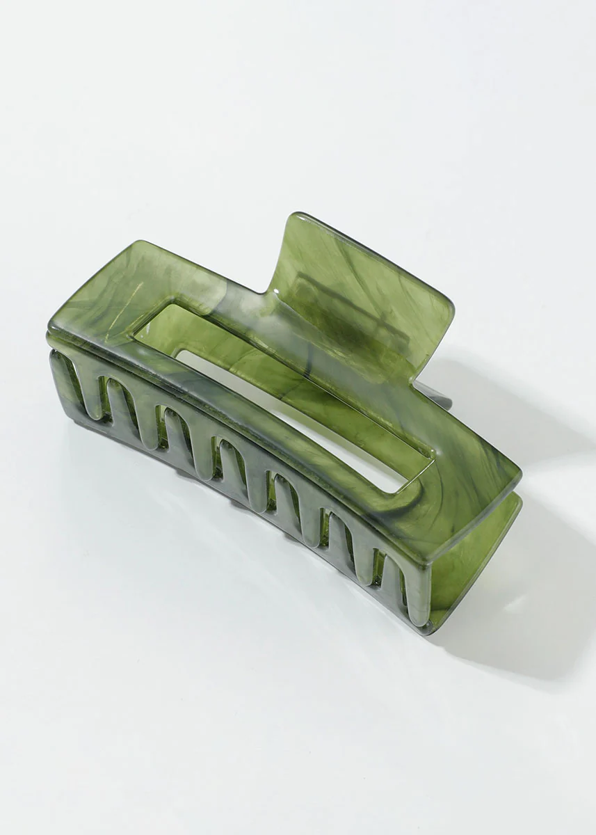 Jade Green Claw Clips - Image 2
