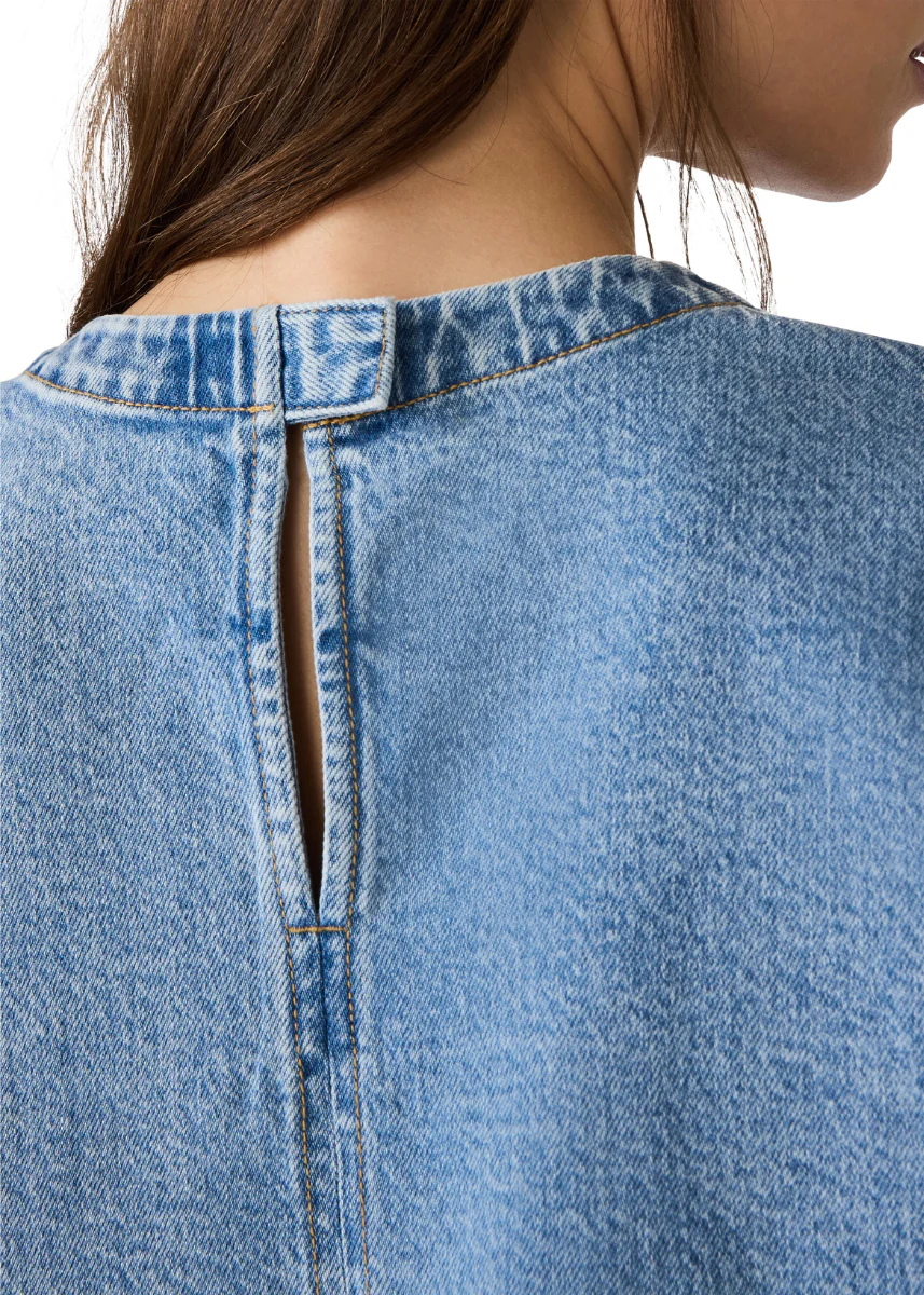 Jesse Denim Top - Storm Blue - Image 3