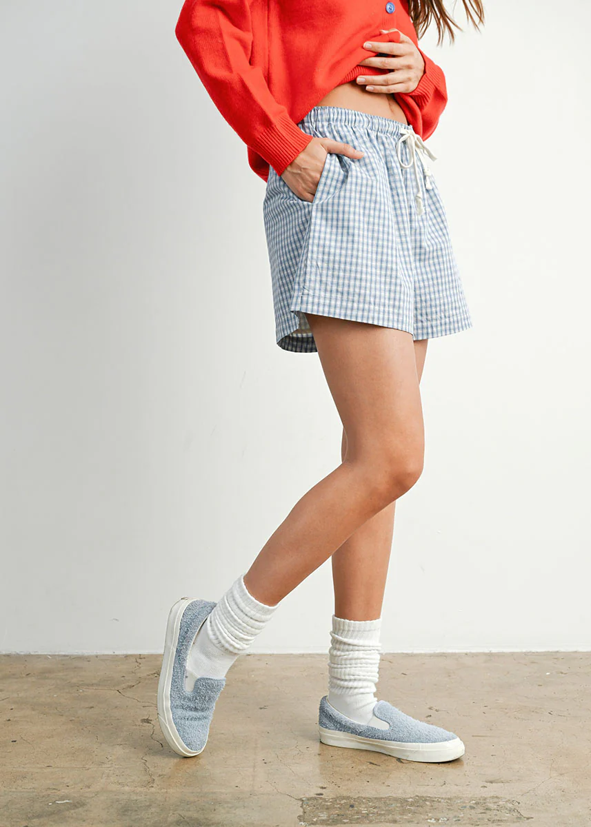 Kiah Striped Boxer Short - Blue - Image 2