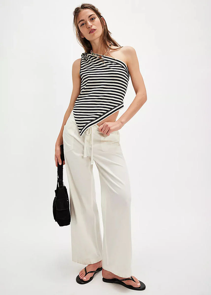 Knot My Vibe Top - Black Combo - Image 5
