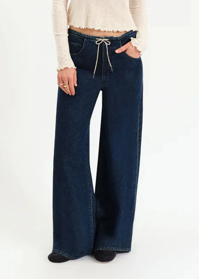 Madison Mid-Rise Wide Leg - Moonlight Rinse - Image 2