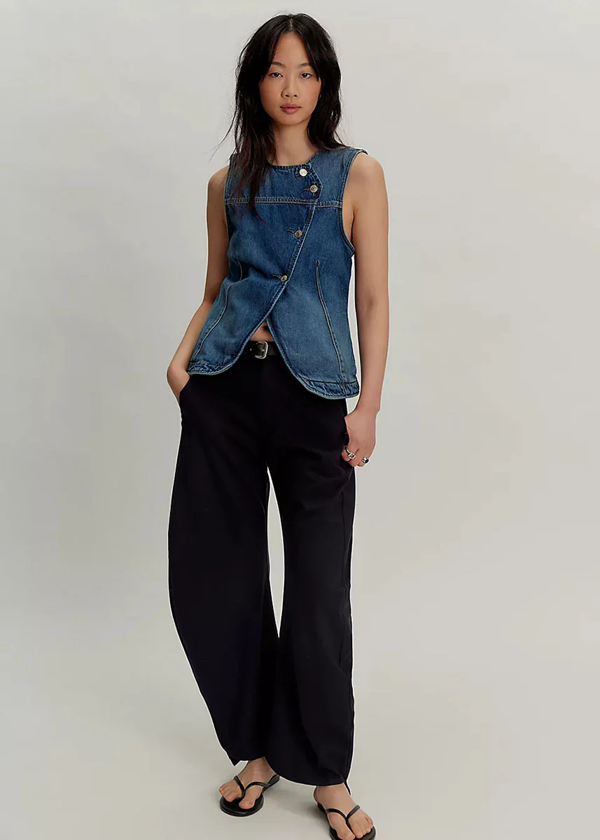 Maris Denim Top - Wall Flower - Image 6