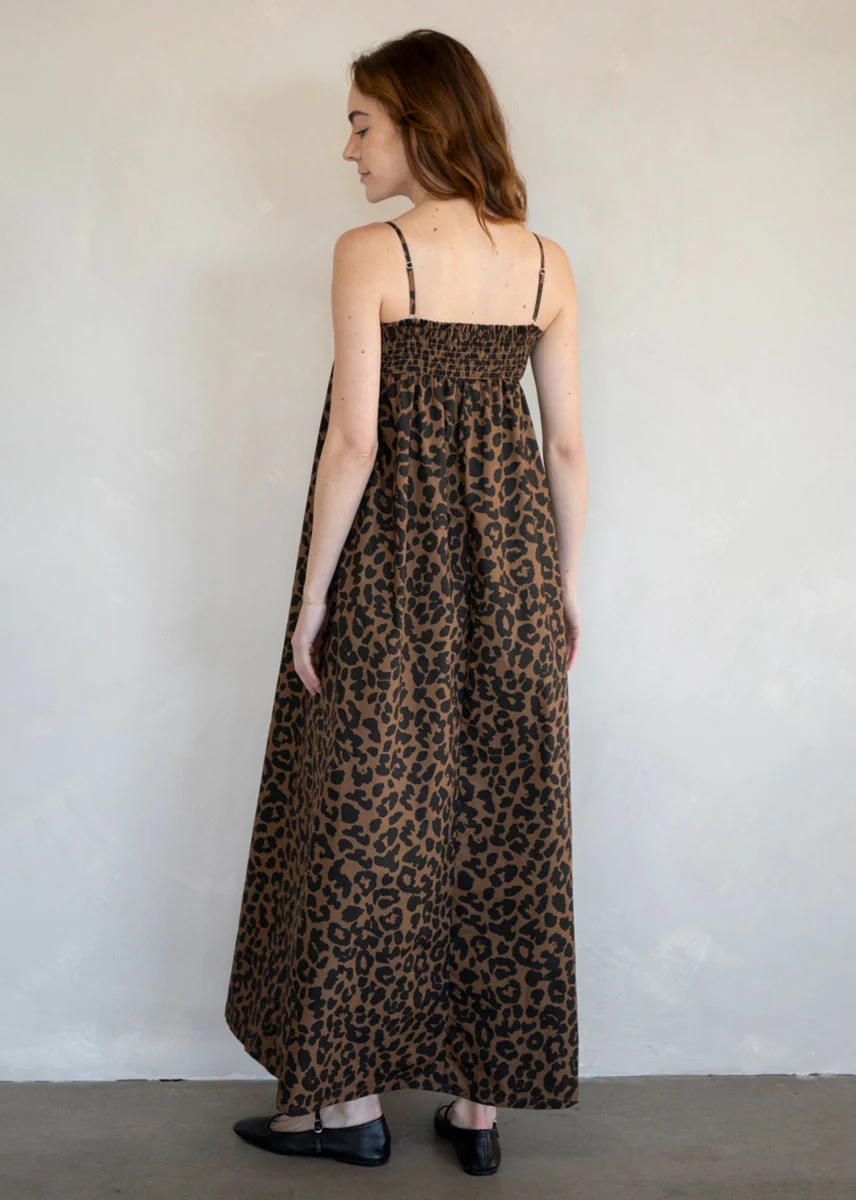 Marty Maxi Dress - Leopard - Image 3