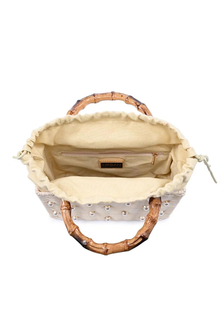 Maxie Pearl-Studded Evening Bag - Image 3