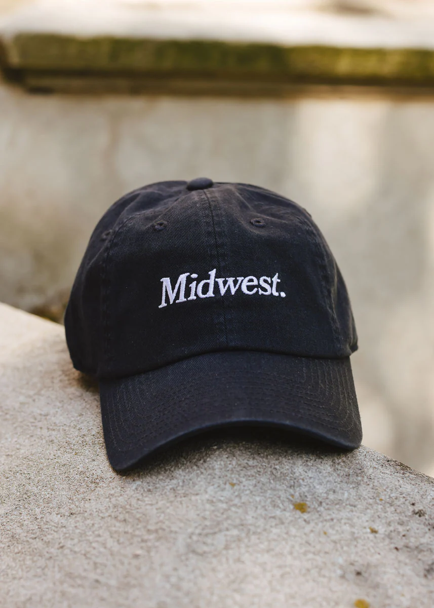 Midwest Dad Hat - Navy - Image 3