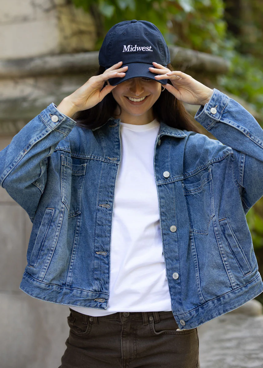 Midwest Dad Hat - Navy - Image 5