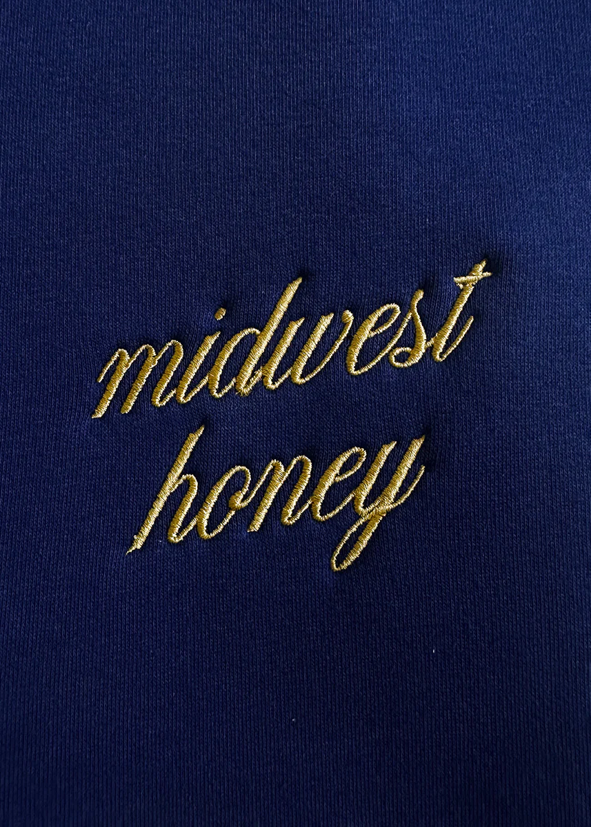 Midwest Honey Script Sweatshirt - Image 5